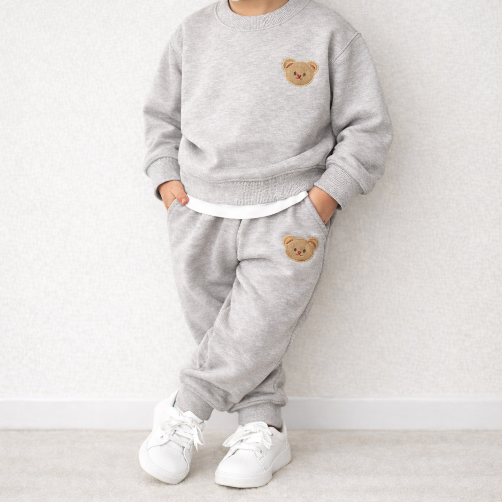 Jonggingspak voor kinderen - grijs