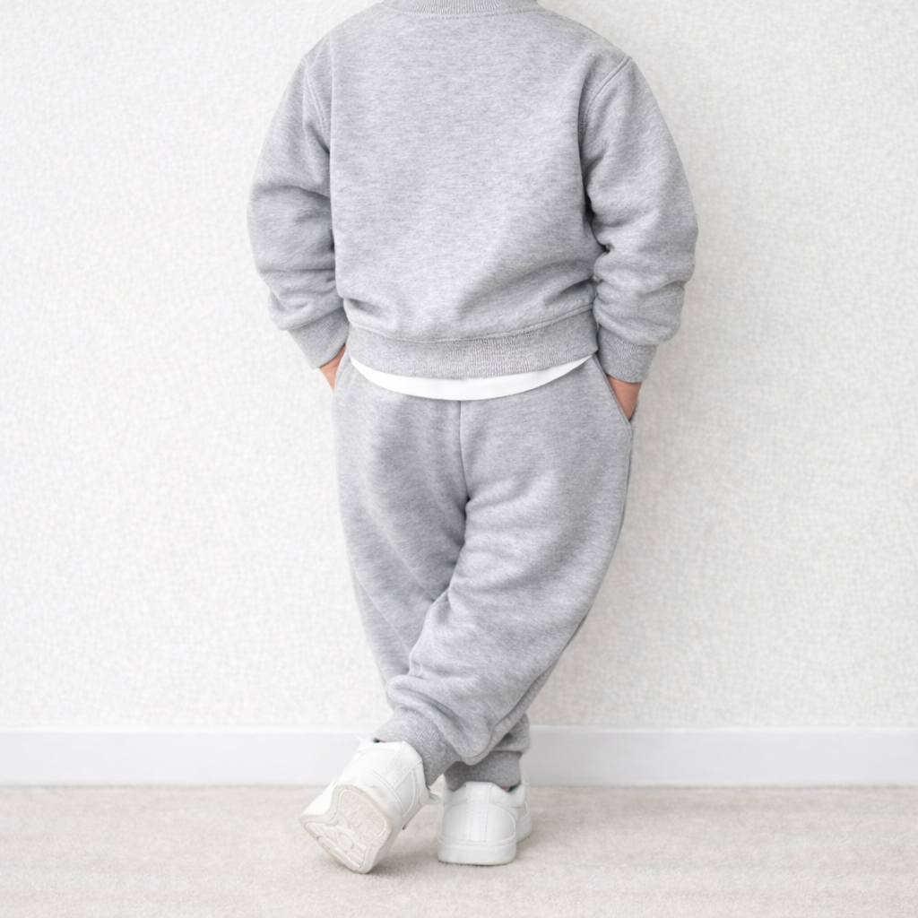 Jonggingspak voor kinderen - grijs